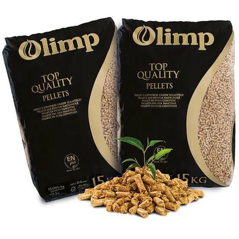 Olimp Holzpellets 6mm ENplus-A1, 65 x 15kg Palette